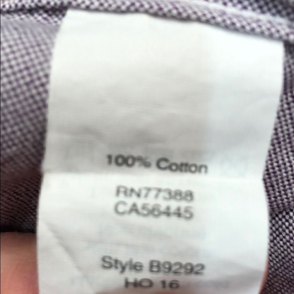 J. Crew Slim Oxford Button Down. Sz. XL - Picture 7 of 9